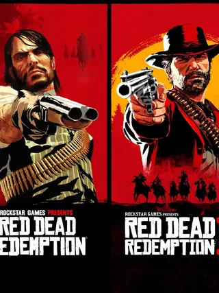 Red Dead Redemption and Red Dead Redemption 2 Bundle, обложка