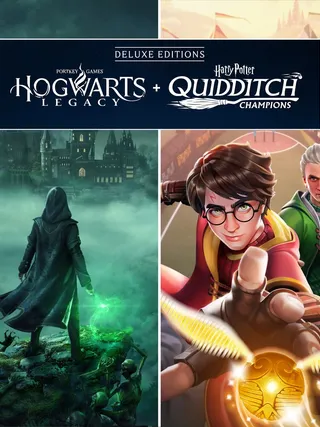Hogwarts Legacy + Harry Potter: Quidditch Champions Deluxe Editions Bundle, обложка