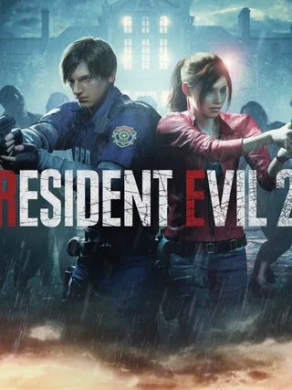 Resident Evil 2, обложка