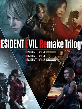 Resident Evil Remake Trilogy, обложка
