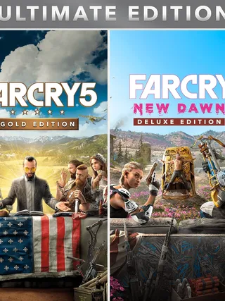 Far Cry 5 + Far Cry New Dawn - Ultimate Edition, обложка